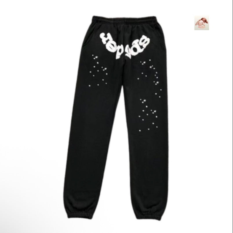 🕷️ Rhinestone Sp5der Tracksuit