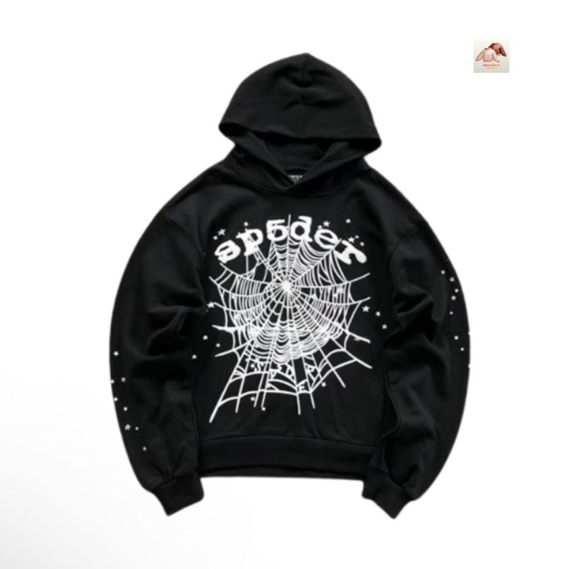 🕷️ Rhinestone Sp5der Tracksuit